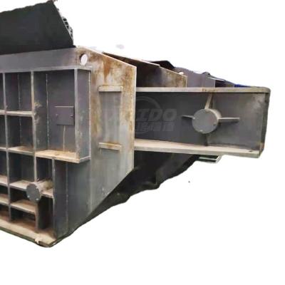 China Building Material Shops High Efficiency Metal Crusher Machine Scrap Iron Crushing for sale