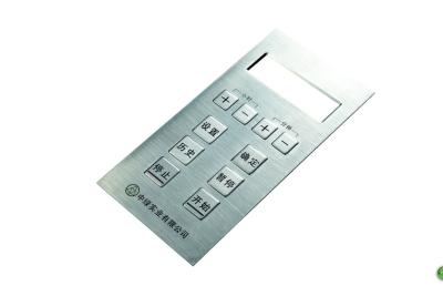 China Stainless Metal Keypad with Display Window with USB PS2 and RS232 interfaces for sale