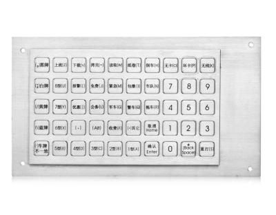 Chine Clavier numérique de bâti de panneau en métal à vendre