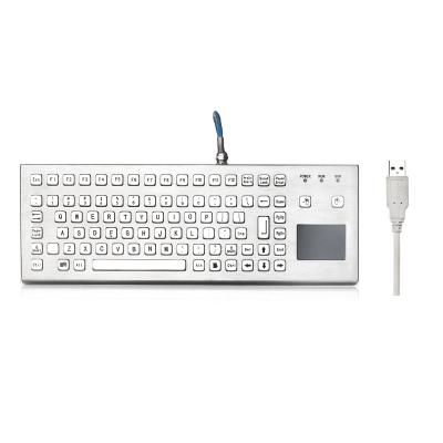 China IP65 Waterproof Flexible Keyboard With Touchpad , Integrated Touchpad for sale