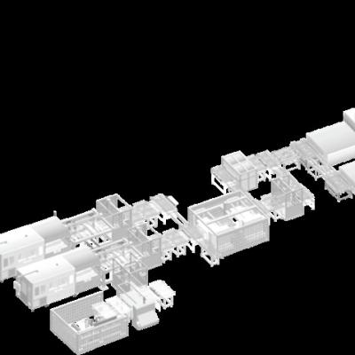 China customized solar module assembly line Annual Capacity 25-500MW à venda