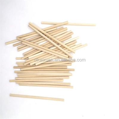 China Dalian Stocked Customized OEM Wooden Round Birch Popsicle Stick for sale