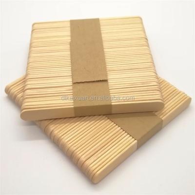 China Sustainable Customized Disposable Birch Wood Stick For Ice Cream for sale