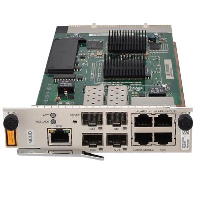 China Original FTTH FTTB FTTX network hua Wei 1.25G uplink and control board MCUD with the use of 2 SFP modules for MA5608T OLT for sale