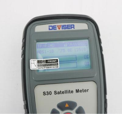 China FTTH Tester Satfinder Satellite Finder DVB-S/S2 Inventor S30 for sale