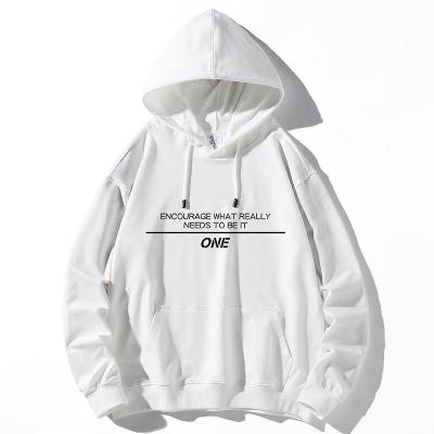 China Custom LOGO anti-shrink animation printed casual Harajuku men's and women's fashion T-shirt men's drop hooded pocket fashion sweatshirt for sale