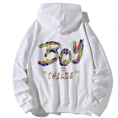 China Harajuku Hoodie Sweatshirt Anti-Shrink Men Fashion Streetwear Printing Hoodies Tops Pullover Men's Sweatshirt Hoody Clothes for sale