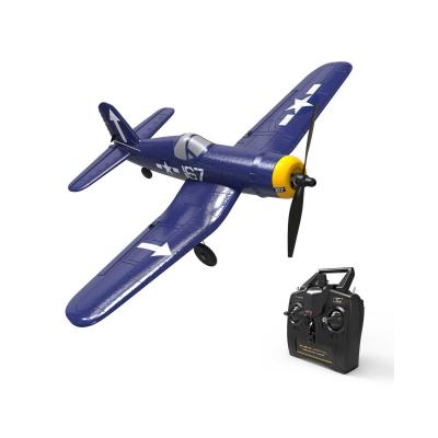 China RC Hobby Mini F4U 400mm 4CH Warbird RC Airplane With Xpilot Stabilizer / One-Key Aerobatic RTF Toys 761-8 RC Airplane for sale