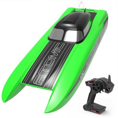 China Newest 2.4g rc hobby rc water ferry high quality remote control toy brushless rc boat for sale for sale