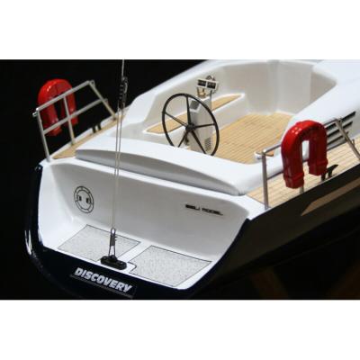 China 2022 RC Hobby The Best Quality Sailboat Remote Control RC Boat Model Fiberglass Luxury Coloring Toys PNP Model for sale