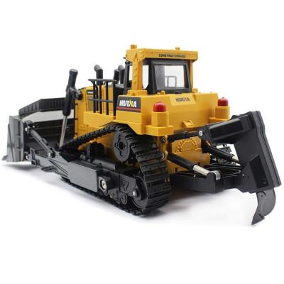 China Hot Selling RC Model 2021 Radio Control Metal Excavator Remote Toys For Kids for sale