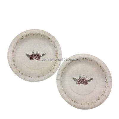 China Manufacturer Direct Disposable Birthday Fiesta Paper Plates Modern Disposable Sets for sale