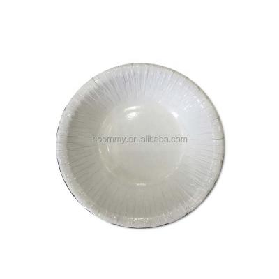 China Biodegradable Hot Sale Disposable Disposable Paper Pizza Silver Dishes for sale