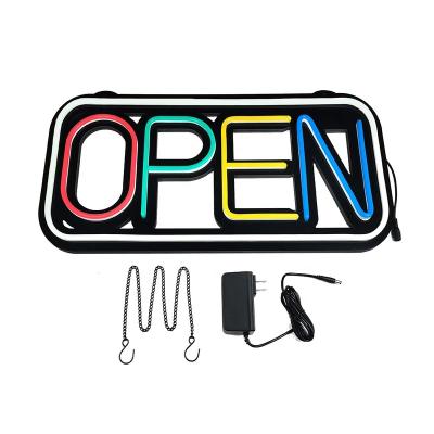 China Decorative Stores Outdoor Lights Giant Narrow Love Letter Custom Open Advertising Neon Sign for sale