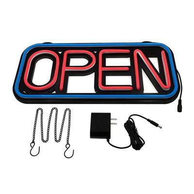 China Shop Manufacturer Custom Bar Open LED Sign Outdoor Neon Open Sign For Store for sale