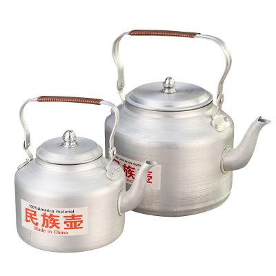 China Durable Super Thick Aluminum Mini Coffee Pot Multifunctional Gas Kettle Teapot Coal Burning Stove 2 Liter To 8 Liter for sale