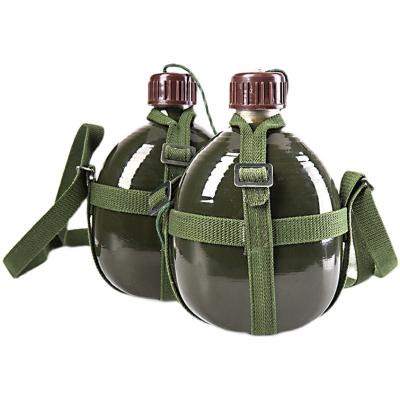 China Single Viable Back Pure Aluminum Shoulder Teapot Adjustable Strap Outdoor Sports Camping Kettle Bottle Strap Multi-Measurement Set for sale