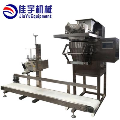 China Semi-automatic food machine 25 kg 50 kg flour/snus/soap powder washing packing machine for sale