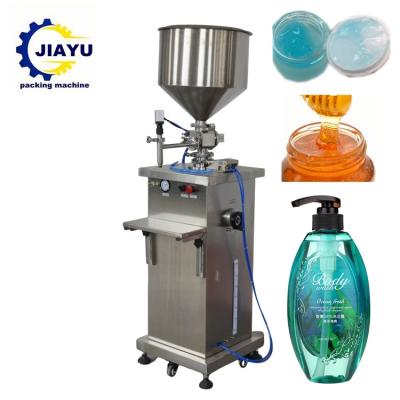 China Semi-auto Horizontal Vertical Food Sunflower Oil Ointment Liquid Bottle Filling Machine for sale