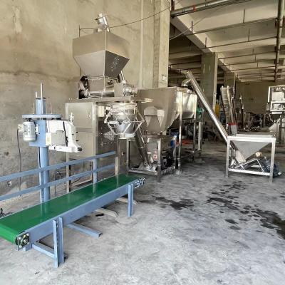 China Industrial Food Powder Mixer /Ribbon Mixer/Dry Powder Mixer Packing Machine for sale