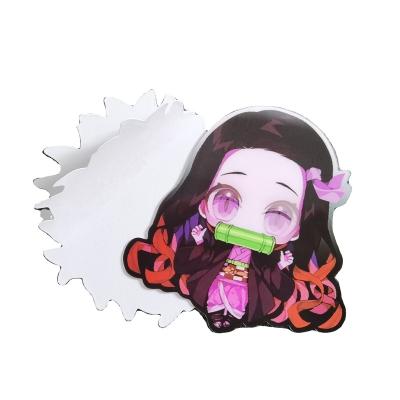 China High Quality Cute/Cartoon Anime Demon Slayer Car 3D Demon Slayer Sticker Motion Sticker for sale