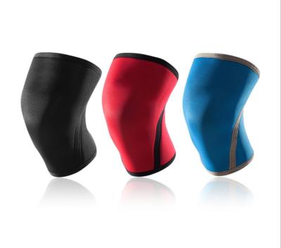 China Protect Elbow To Keep Warm And Safe Avoid Injuries And Sprains Fitness Knee Support 7MM Knee Pad Adjustable Elastic Compression Knee Sleeve for sale