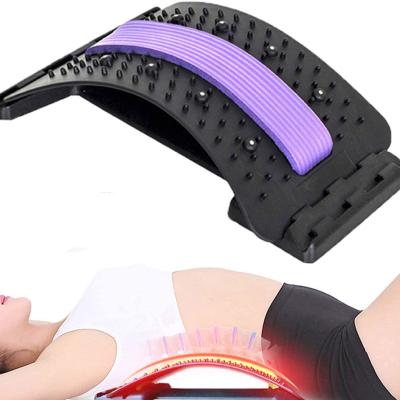 China Ergonomic Design Shoulder and Back Massager for Bed and Chair and Cars, Multilevel Spinal Lumbar Support Stretcher for sale