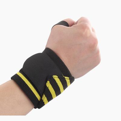 China Unisex Wrist Wraps Weightlifting Training Gym Ties Support Grip Gloves for sale