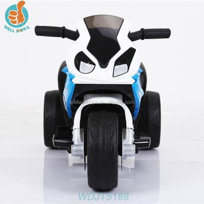 China Cool Design LED Headlights And Music WDJT5188 Kids Licensed BMW Motorcycles Scooters With Music for sale