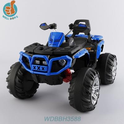 China Ride On Toy WDBBH3588 2017 New Kids ATV 4 Wheel Quad Bike Electric Bike With Suspension Function for sale