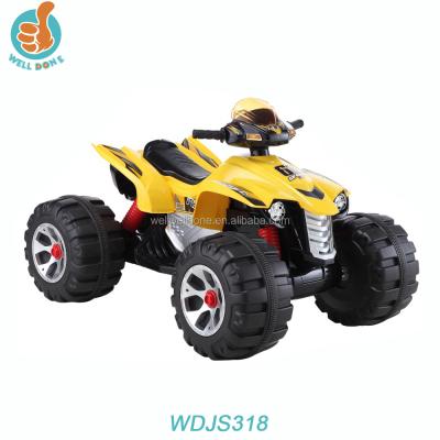 China Ride On Toy Hot Selling CE Approved 12V Battery Baby Car Toy Quadruple With Music And Lights for sale