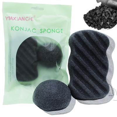 China Amazon 2021 Best Selling Natural Sponge Natural Sponge Konjac Colors Various Products Cleansing Cognac Sponge for sale