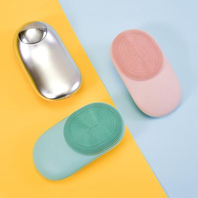 China 2022 New Design Style Silicone Detergent Brush Face DEEP CLEANING Facial Cleansing Massager for sale