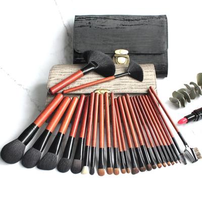 China 26pcs Eco-friendly Professional Pure Animal Makeup_brush_set Goat Hair Makeup Set Brush Eyeshadow Set for sale