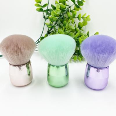 China Hot Selling Soft Hair Choose Foundation Flat Brush Small Powder Mushroom Shape Brush Cosmetics Makeup Brush for sale