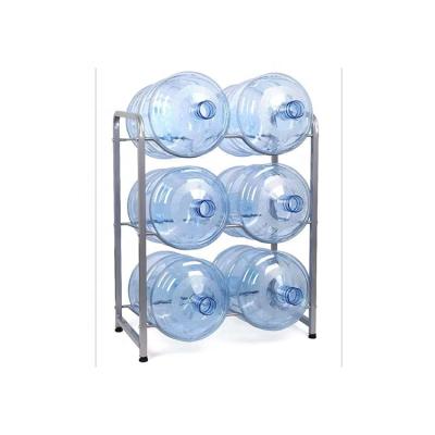 China New Design Easy Office Home, Metal Water Dispenser Bottle Holder Holds Six 5 Gallon Bottles For Water for sale