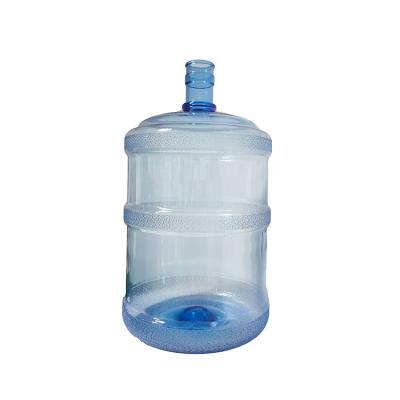 China Sustainable 5 Gallon Water Dispenser Bottle For Water Dispenser Plastic Drinking Mineral Water Bottle for sale