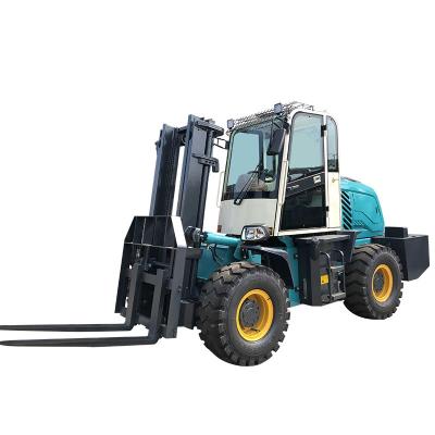 China Hydraulic forklift 6000 to forklift drive2Ton3t5T internal combustion four wheel hydraulic four wheel loader forklift for sale