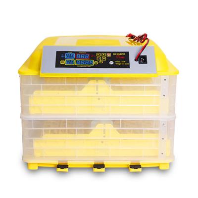 China Full automatic home use TQG chicken egg incubator in UAE for sale 12v 220v 112 egg incubator for sale