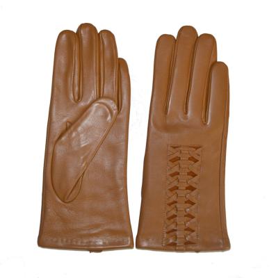 China Cheap Wholesale Ladies Driving Leather Gloves for sale