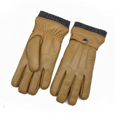 China Good Quality Competitive Price Driving Bench Cheap Leather Gloves Pure Leather Gloves for sale