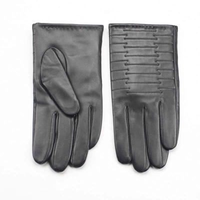 China Latest Design Cheap Genuine Leather Gloves Winter Genuine Leather Men Fashion Leather Gloves for sale