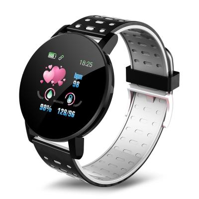 China 119 Plus Wristband Ip67 Smart Bracelet Touch Screen Smart Watch Fitness Band Heart Rate Monitor for sale