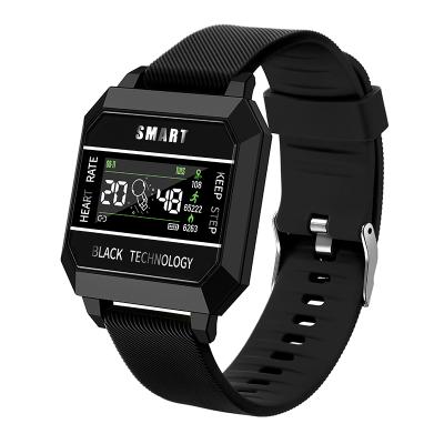 China Touch screen prevent motion sickness sleepiness F8 smart watch, anti-fatigue black pulse tech full touch screen smart watch for sale