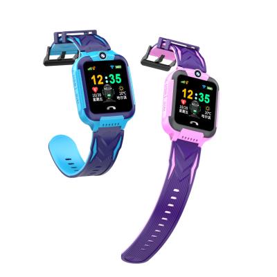 China Hot Seller 2021 Touch Screen Wrist Game SOS 2G 4G GPS Tracker Digital Kids Smart Watch With Sim Card Slot Android Light Kids Watch for sale