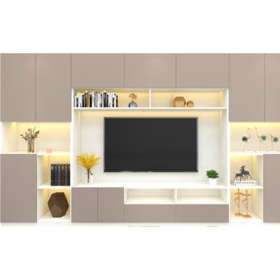 China Home Entertainment Wall Unit (New Design Others) Luxury Modern Aluminum TV Stand 2021 Adjustable TV Cabinet For Living Room for sale