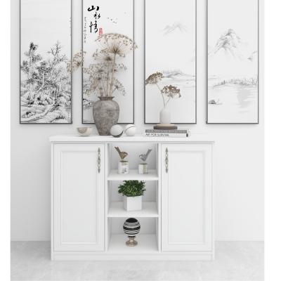 China Hard Sideboard Cabinet Living Room Furniture Luxury Lightweight Dining Sideboard Cabinet for sale