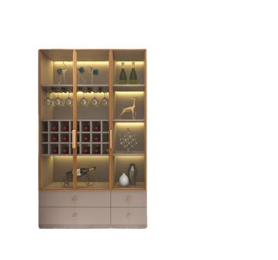 China (Others) 2021 Adjustable Latest Style Display Cabinet Wine Cabinet Show Other Living Room Furniture for sale