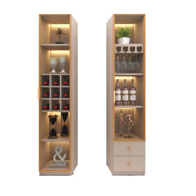 China Adjustable Home Furniture Living Room Furniture Luxury Modern Wine Cabinet (Other) for sale