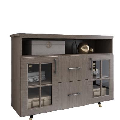 China Hotsale Contemporary High Quality Customized Outdoor Multifunctional Aluminum Cabinet Furniture With Glass Door for sale